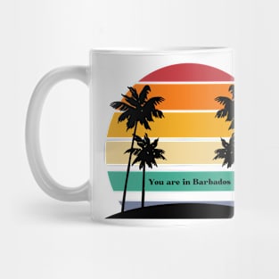 "You are in Barbados" a Neville Goddard inspired sticker Mug